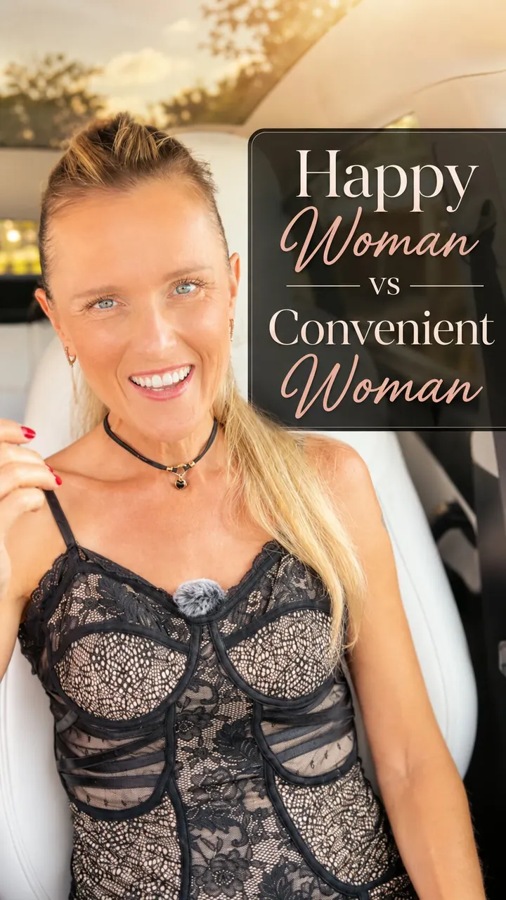 Instagram reel: happy woman